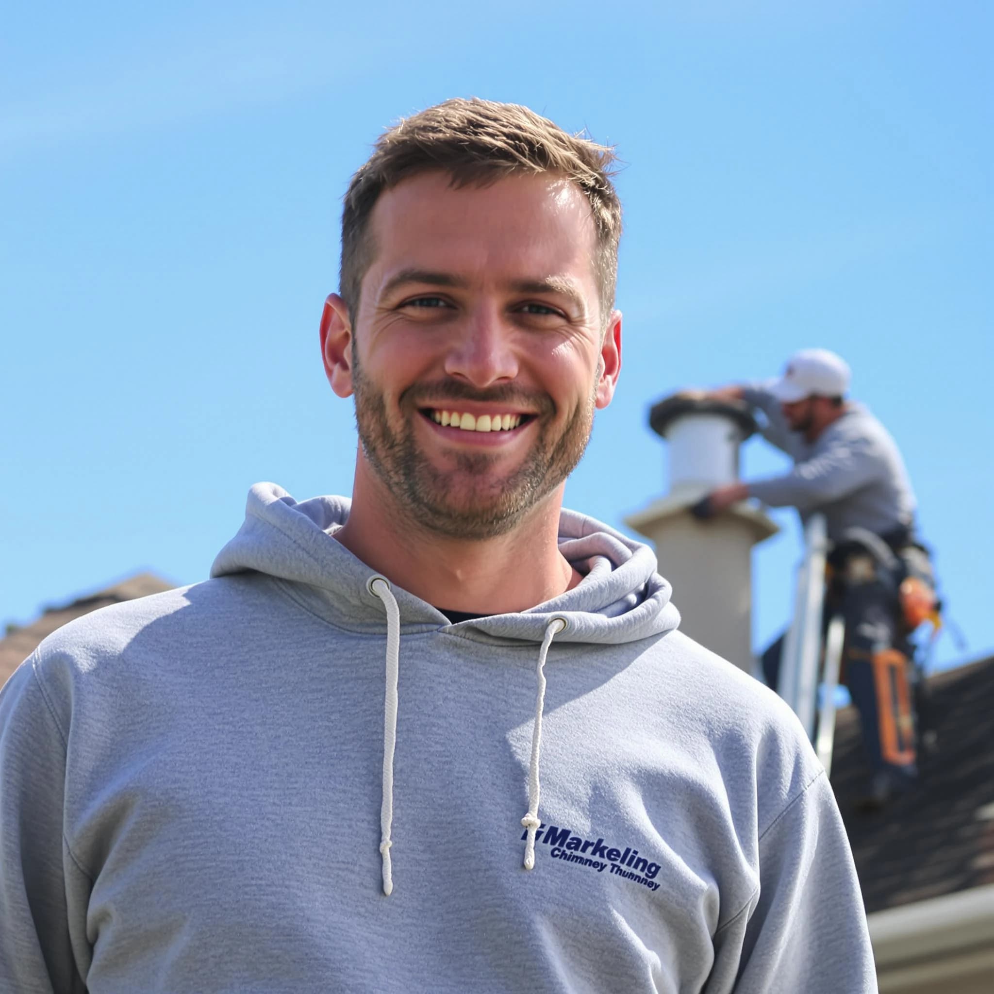 The Clay Chimney Sweep team.