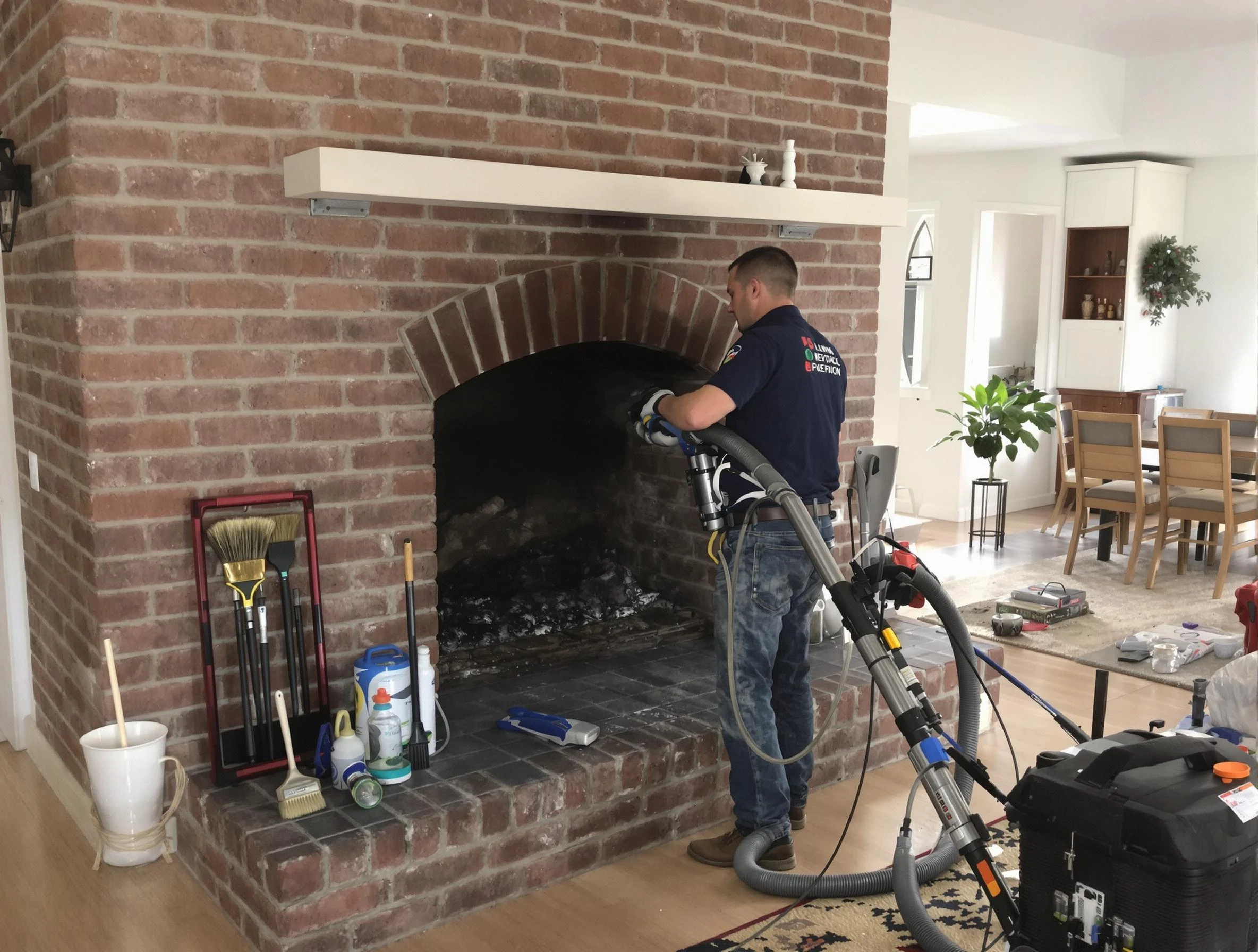 Chimney Cleaning in Clay