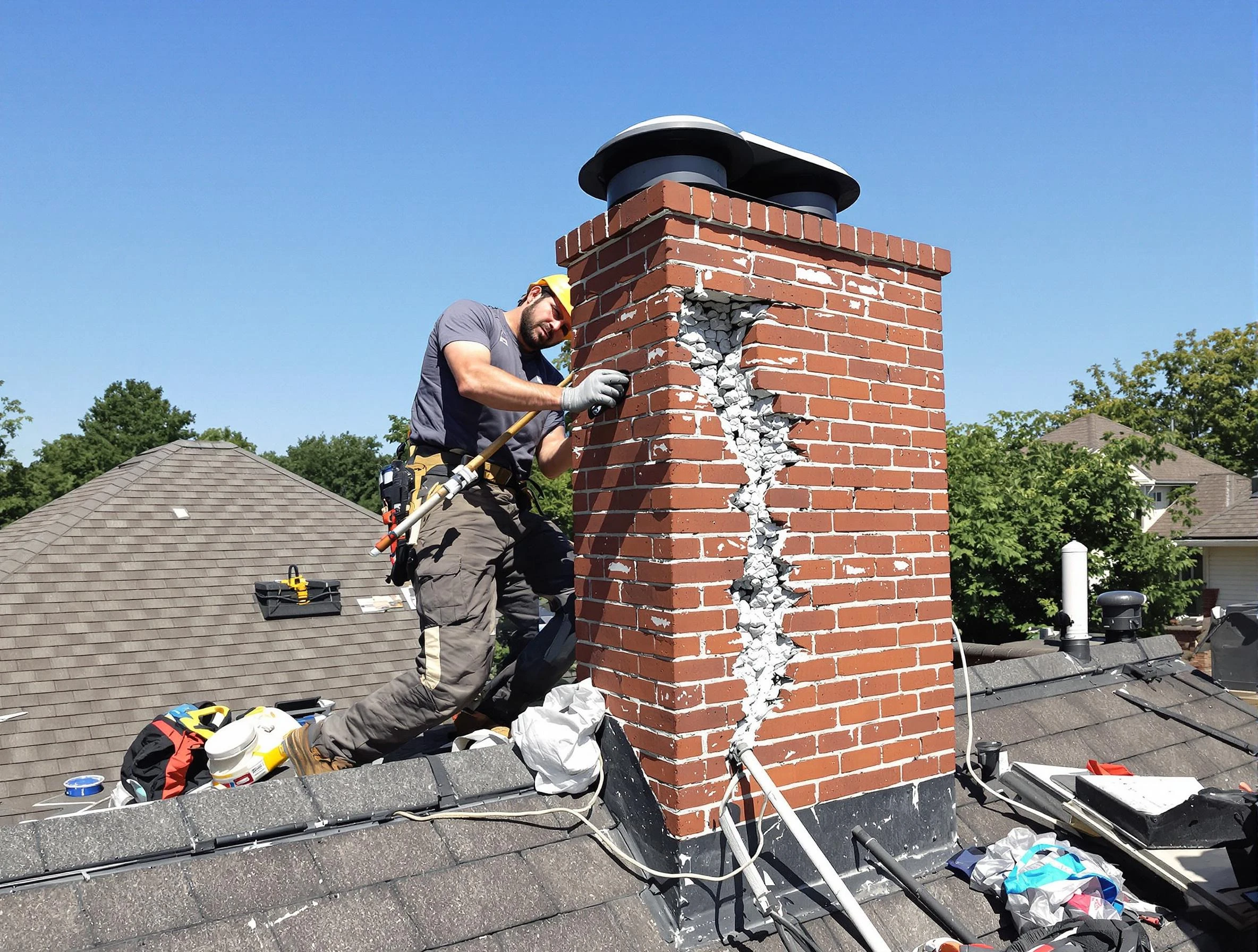 Chimney Repair in Clay