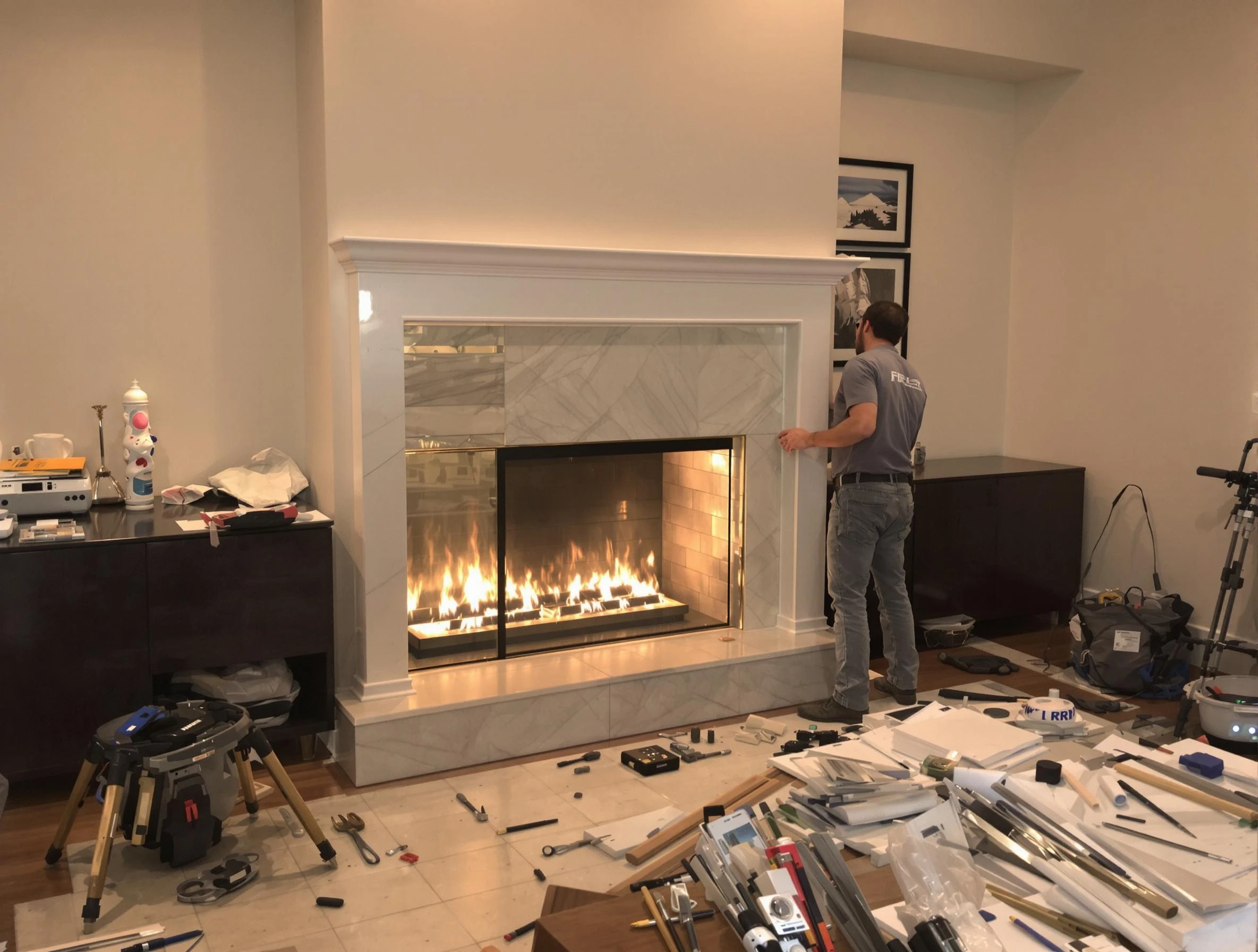 Fireplace Installation in Clay